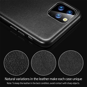 Кожаный чехол ESR Metro Leather Series на Айфон 11 Pro -черный