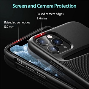 Противоударный чехол ESR Wallet Armor Series на Айфон 11 Pro -черный