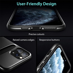 Противоударный чехол ESR Wallet Armor Series для Айфон  11 Pro -черный