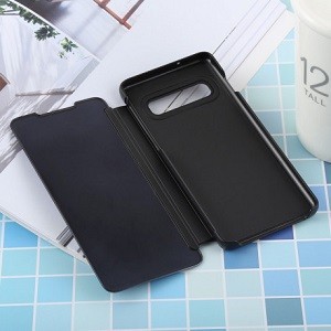 Чехол книжка  Clear View на Самсунг Гелекси С10-черный