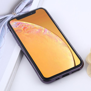 Силиконовый чехол для iPhone 11-фиолетовый