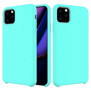 Силиконовый чехол  на iPhone 11 Pro Max - мята