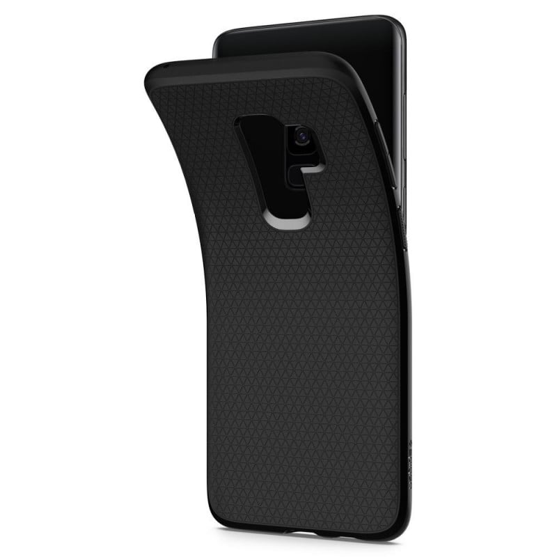 Чохол Spigen Liquid Air Samsung S9+ Plus Matte Black

