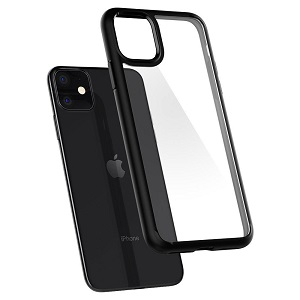 Оригинальный чехол Spigen Ultra Hybrid на IPhone 11 Matte Black