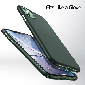 Ультратонкий чехол ESR Liquid Shield Serie 0.8mm Ultra Slim на Айфон11-зеленый